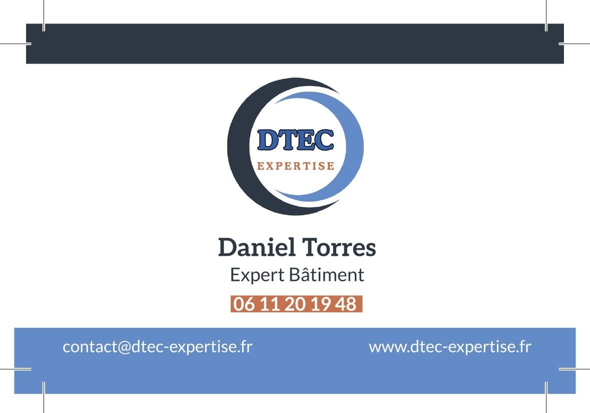 CARTE DE VISITE AVEC QR CODE DTEC